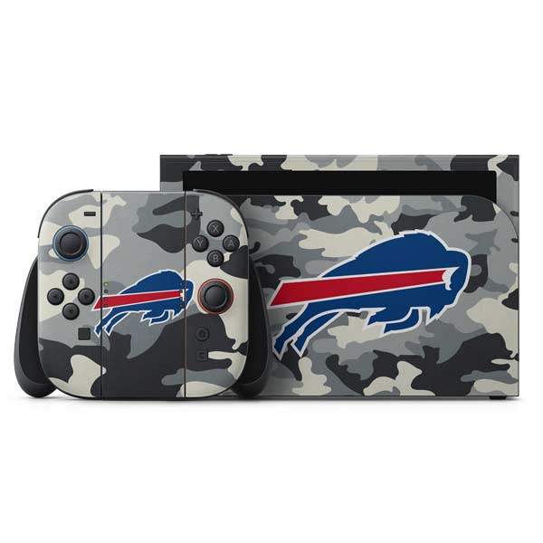 NFL Buffalo Bills Camo Nintendo Switch 2 (2025) with Joy-Con Skin