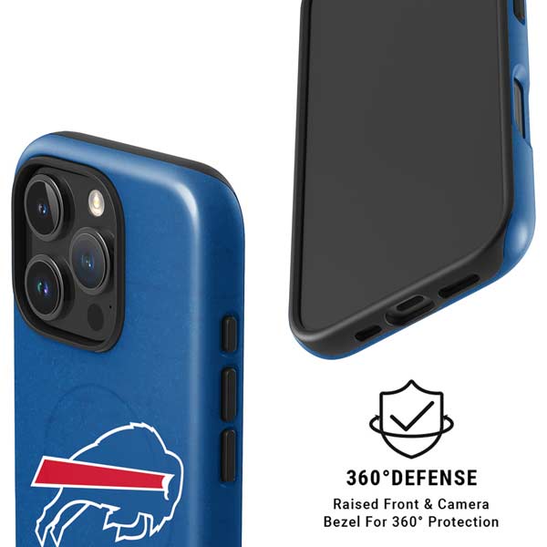 NFL Buffalo Bills Distressed iPhone 16 Pro Magsafe Impact Case