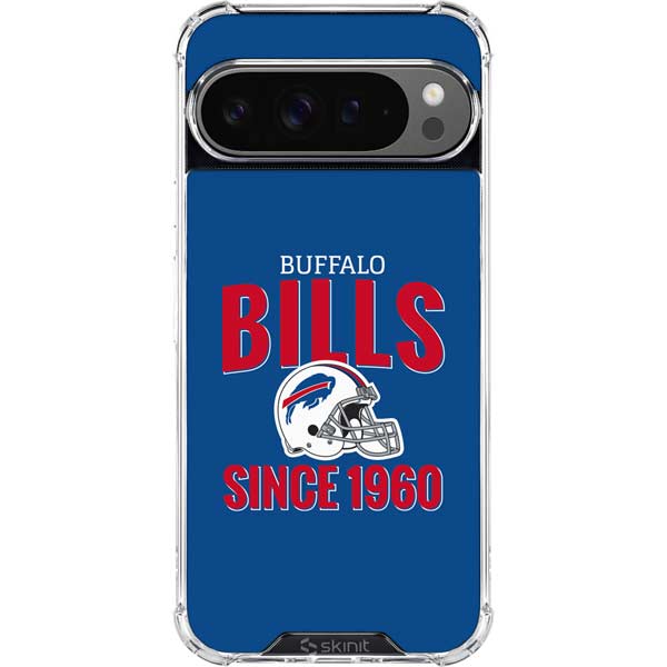 NFL Buffalo Bills Helmet Google Pixel 10 Pro Clear Case