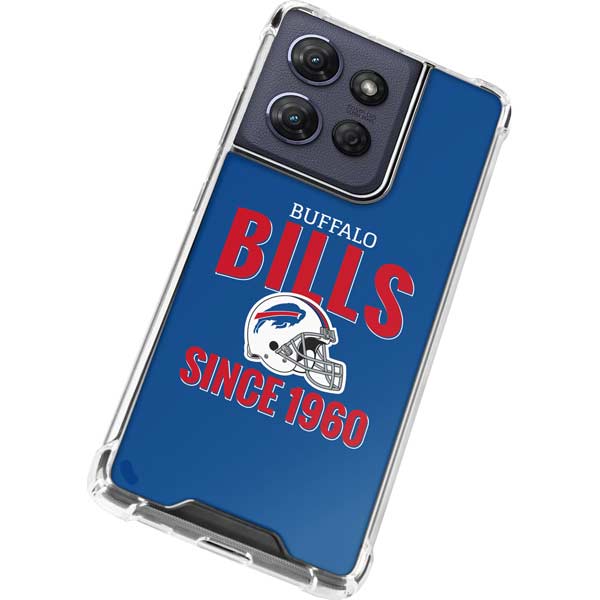 NFL Buffalo Bills Helmet Moto G Play 5G (2025) Clear Case