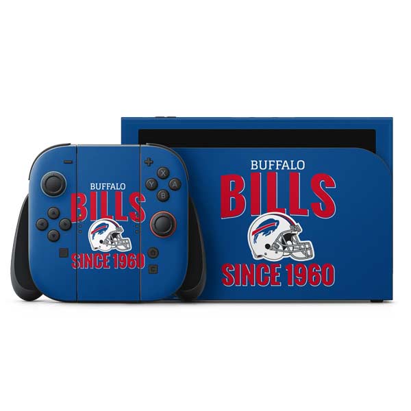 NFL Buffalo Bills Helmet Nintendo Switch 2 (2025) with Joy-Con Skin