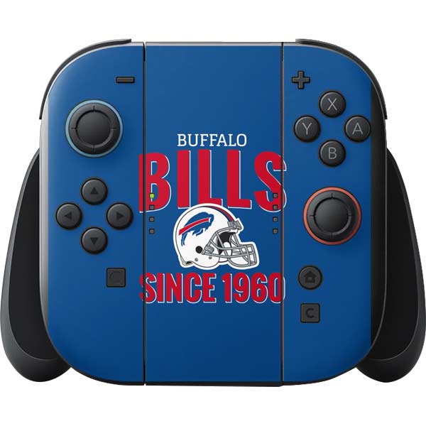 NFL Buffalo Bills Helmet Nintendo Switch 2 (2025) with Joy-Con Skin