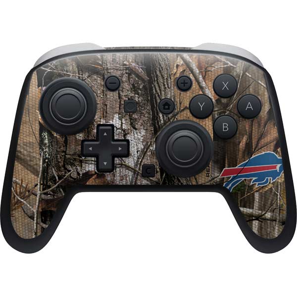 NFL Buffalo Bills Realtree AP Camo Nintendo Switch 2 (2025) Pro Controller Skin
