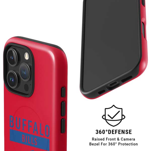 NFL Buffalo Bills Red Performance Series iPhone 16 Pro Magsafe Impact Case