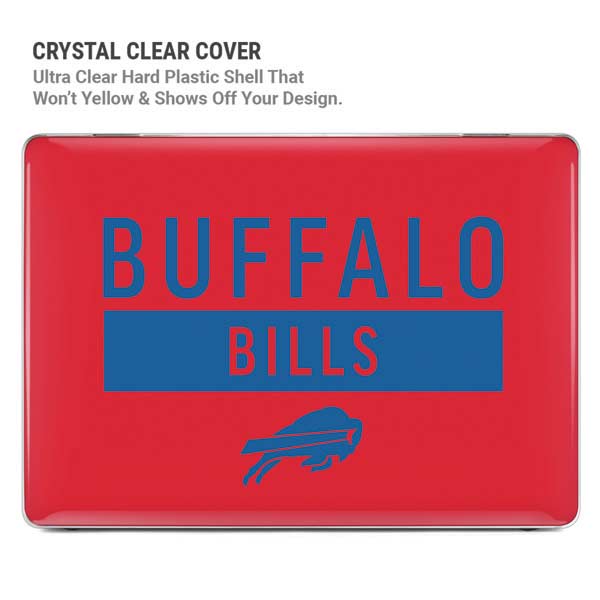 NFL Buffalo Bills Red Performance Series MacBook Pro 14in (2021-24) Case plus Skin