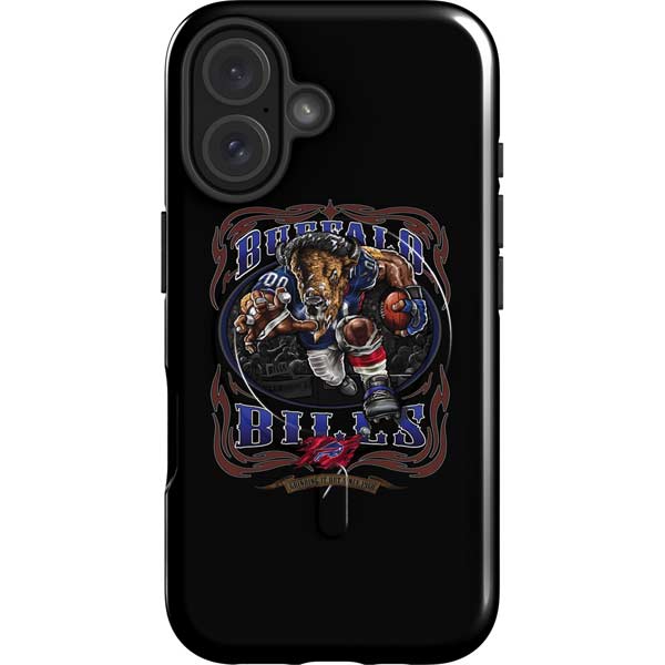 Liquid Blue NFL Buffalo Bills Running Back iPhone 16 Magsafe Impact Case
