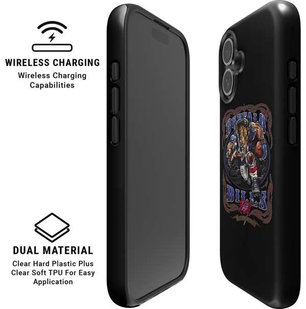 Liquid Blue NFL Buffalo Bills Running Back iPhone 16 Magsafe Impact Case