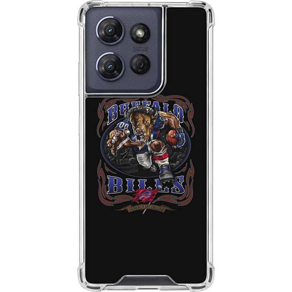 Liquid Blue NFL Buffalo Bills Running Back Moto G Play 5G (2025) Clear Case