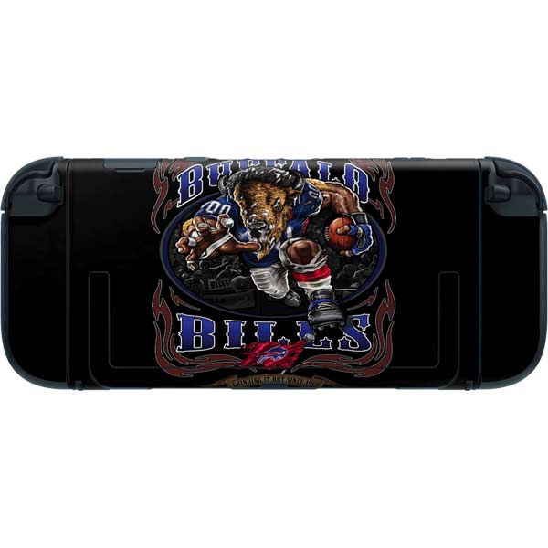 Liquid Blue NFL Buffalo Bills Running Back Nintendo Switch 2 (2025) with Joy-Con Skin