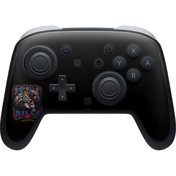 Liquid Blue NFL Buffalo Bills Running Back Nintendo Switch 2 (2025) Pro Controller Skin