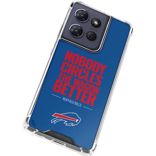 NFL Buffalo Bills Team Motto Moto G Power 5G (2025) Clear Case