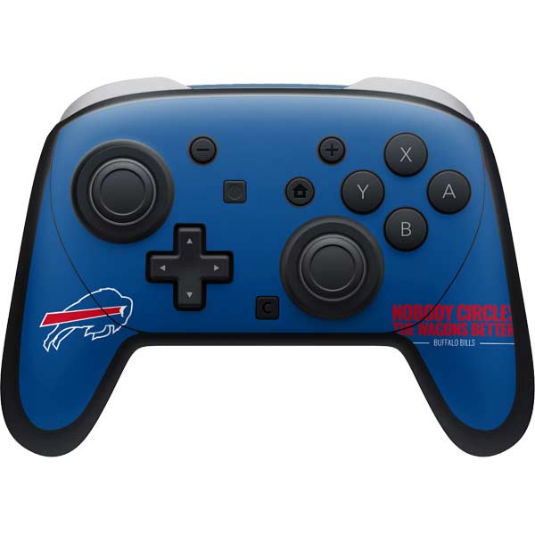 NFL Buffalo Bills Team Motto Nintendo Switch 2 (2025) Pro Controller Skin
