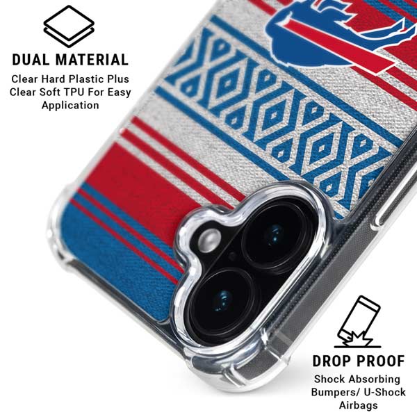 NFL Buffalo Bills Trailblazer iPhone 17 Clear Case