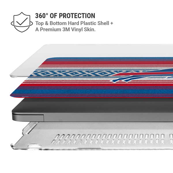NFL Buffalo Bills Trailblazer MacBook Pro 14in (2021-24) Case plus Skin