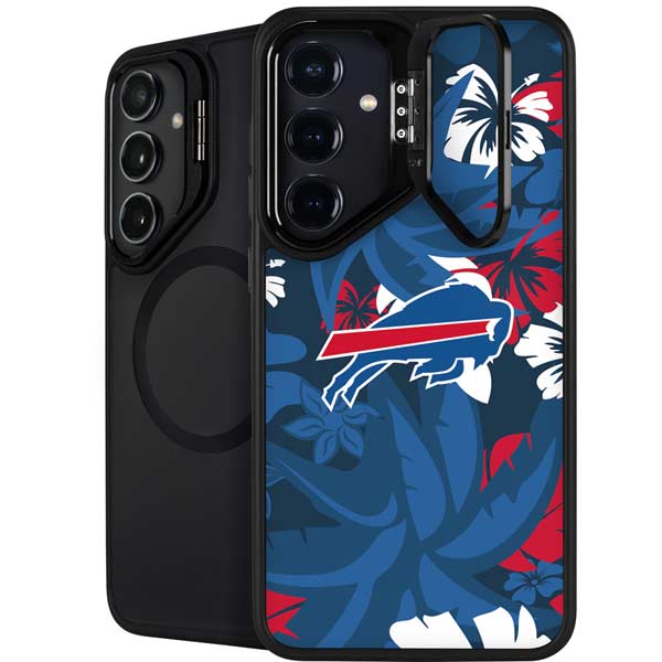 NFL Buffalo Bills Tropical Print Galaxy S26 Kickstand Case