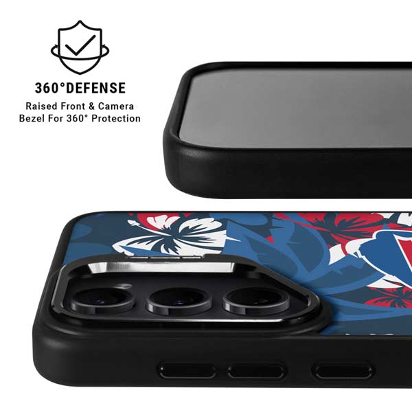 NFL Buffalo Bills Tropical Print Galaxy S26 Plus Kickstand Case
