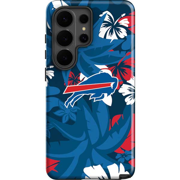 NFL Buffalo Bills Tropical Print Galaxy S26 Ultra Impact Case