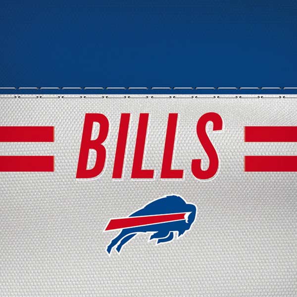 NFL Buffalo Bills White Striped iPhone XS Pro Case