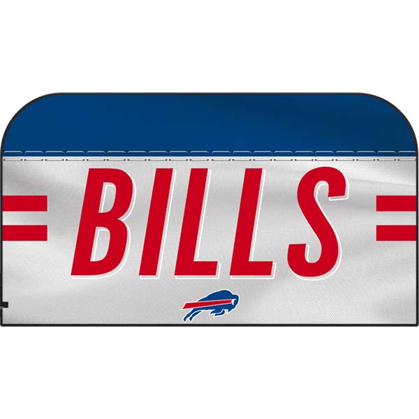 NFL Buffalo Bills White Striped Nintendo Switch 2 (2025) with Joy-Con Skin