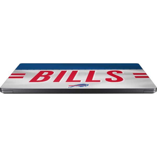 NFL Buffalo Bills White Striped Surface Laptop 7 13.8in Skin