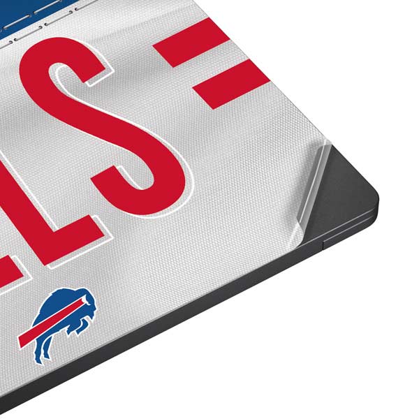 NFL Buffalo Bills White Striped Surface Laptop 7 13.8in Skin