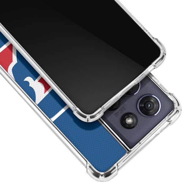 NFL Buffalo Bills Zone Block Moto G 5G (2025) Clear Case