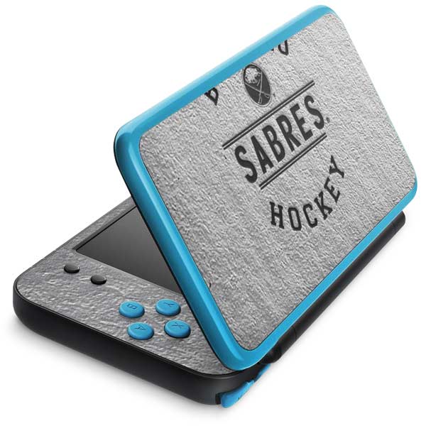 NHL Buffalo Sabres Black Text Nintendo Skins