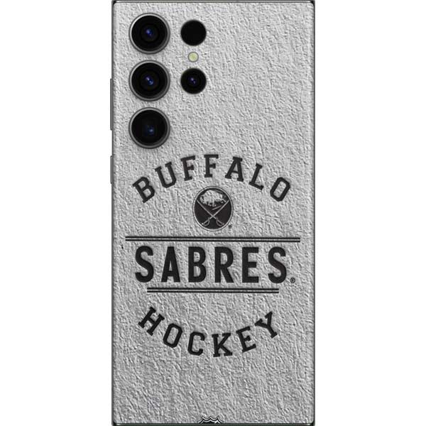 NHL Buffalo Sabres Black Text Galaxy Skins