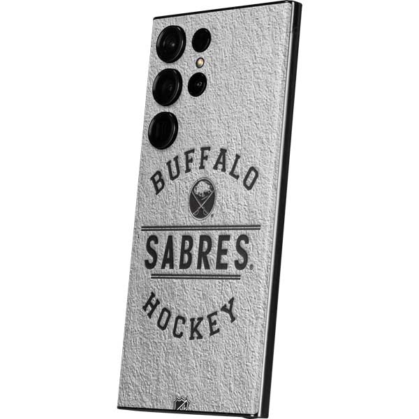 NHL Buffalo Sabres Black Text Galaxy Skins