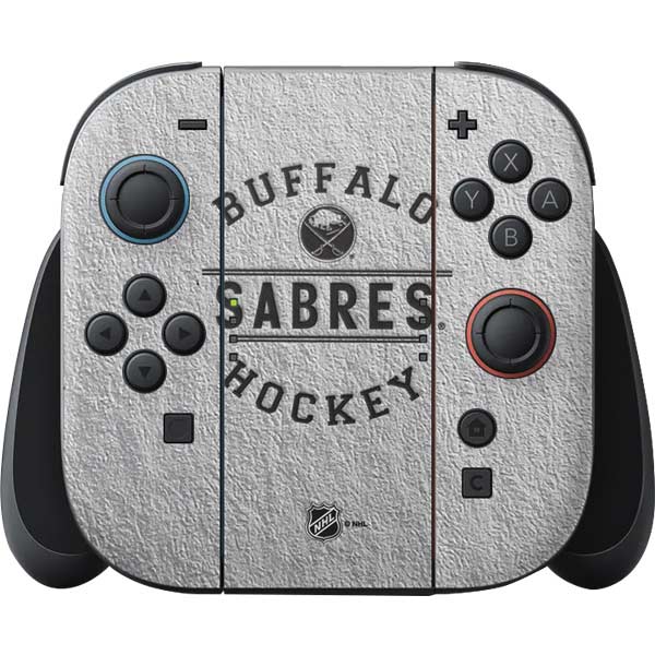 NHL Buffalo Sabres Black Text Nintendo Skins