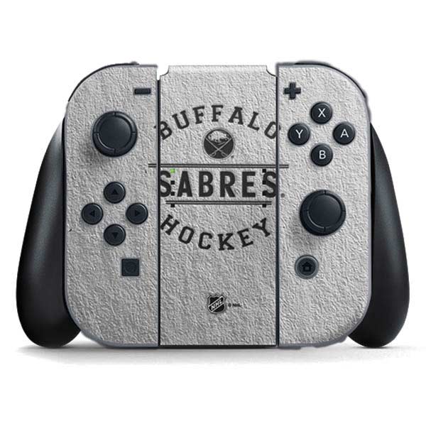 NHL Buffalo Sabres Black Text Nintendo Skins