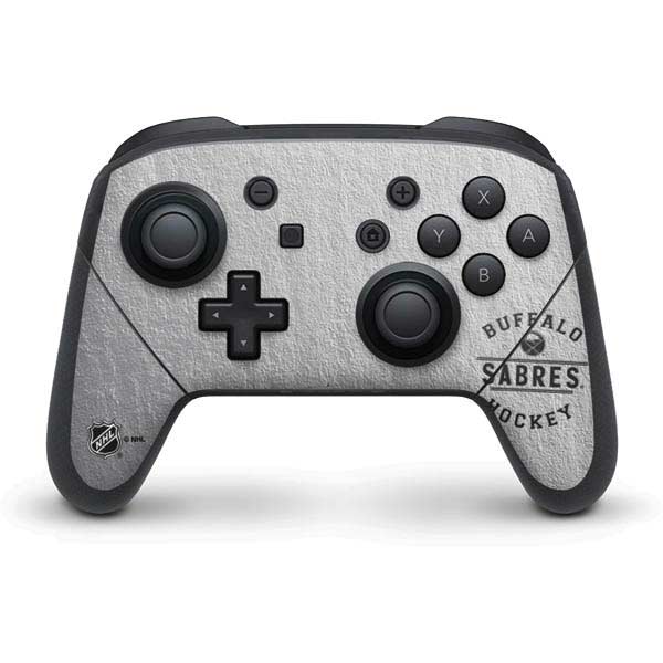 NHL Buffalo Sabres Black Text Nintendo Skins