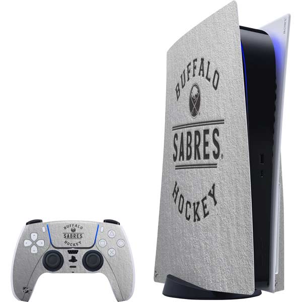 NHL Buffalo Sabres Black Text PlayStation PS5 Skins
