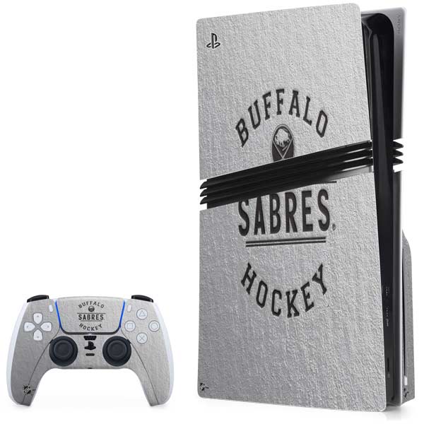 NHL Buffalo Sabres Black Text PlayStation PS5 Skins