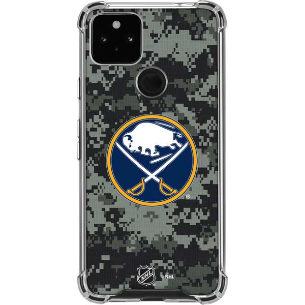 NHL Buffalo Sabres Camo Pixel Cases
