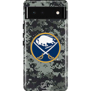 NHL Buffalo Sabres Camo Pixel Cases