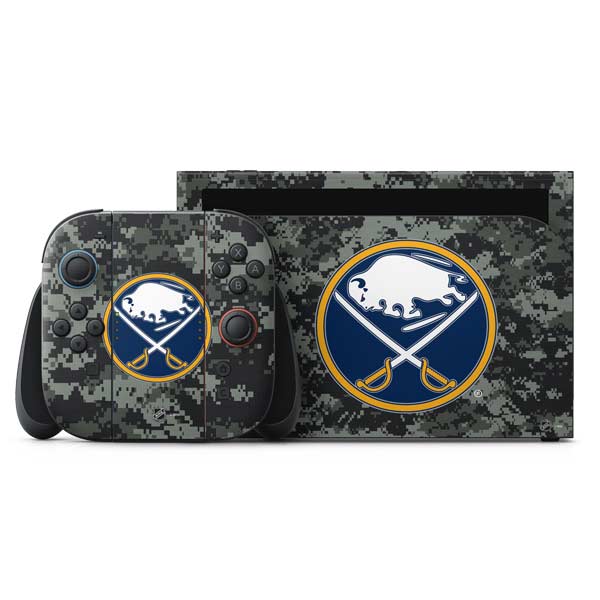 NHL Buffalo Sabres Camo Nintendo Skins
