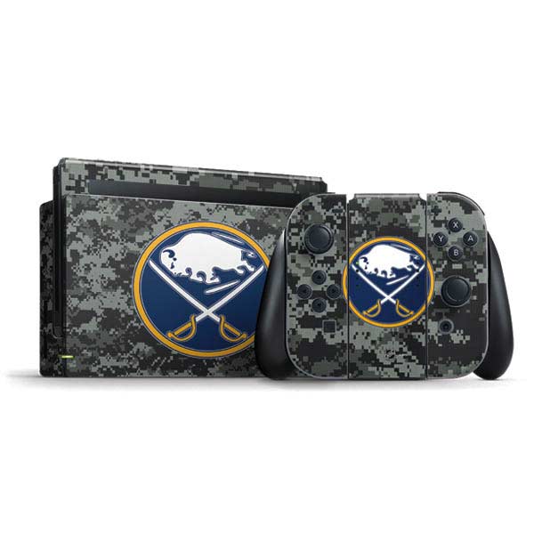 NHL Buffalo Sabres Camo Nintendo Skins