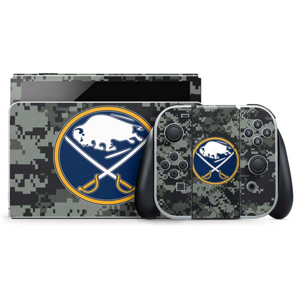 NHL Buffalo Sabres Camo Nintendo Skins