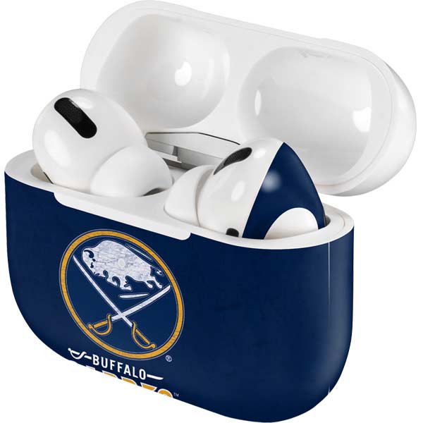 NHL Buffalo Sabres Distressed AirPods Skins