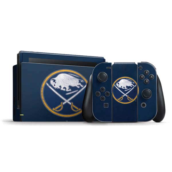 NHL Buffalo Sabres Distressed Nintendo Skins