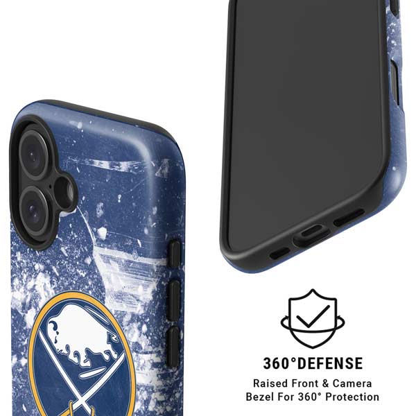 NHL Buffalo Sabres Frozen iPhone 16 Magsafe Impact Case