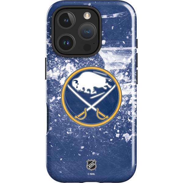 NHL Buffalo Sabres Frozen iPhone 16 Pro Magsafe Impact Case