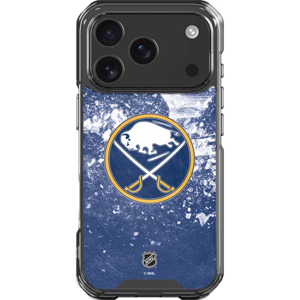 NHL Buffalo Sabres Frozen iPhone 17 Pro Clear Case