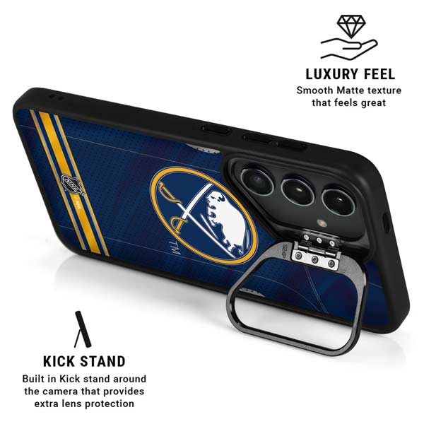 NHL Buffalo Sabres Home Jersey Galaxy S26 Ultra Kickstand Case