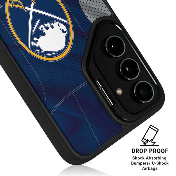 NHL Buffalo Sabres Home Jersey Galaxy S26 Ultra Kickstand Case