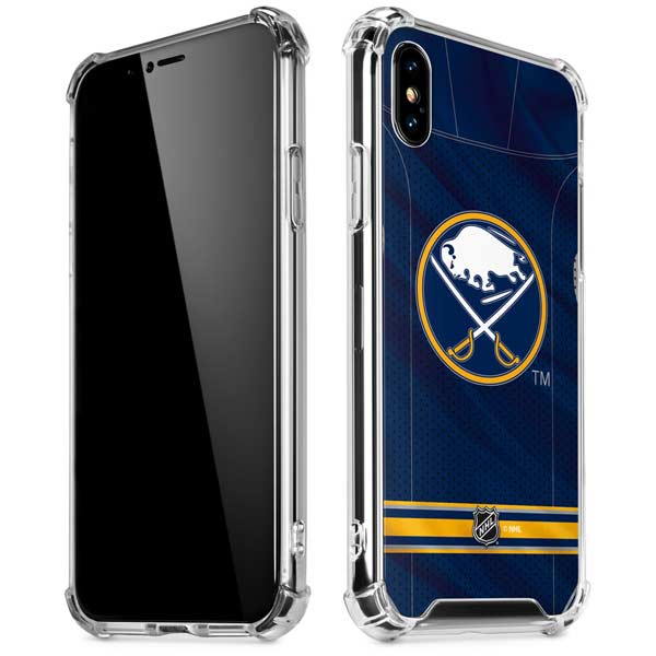 NHL Buffalo Sabres Home Jersey iPhone X/XS Clear Case