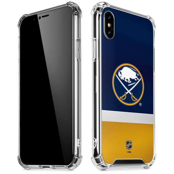 NHL Buffalo Sabres Jersey iPhone X/XS Clear Case