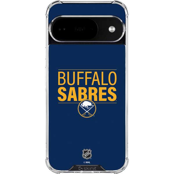 NHL Buffalo Sabres Lineup Google Pixel 10 Clear Case