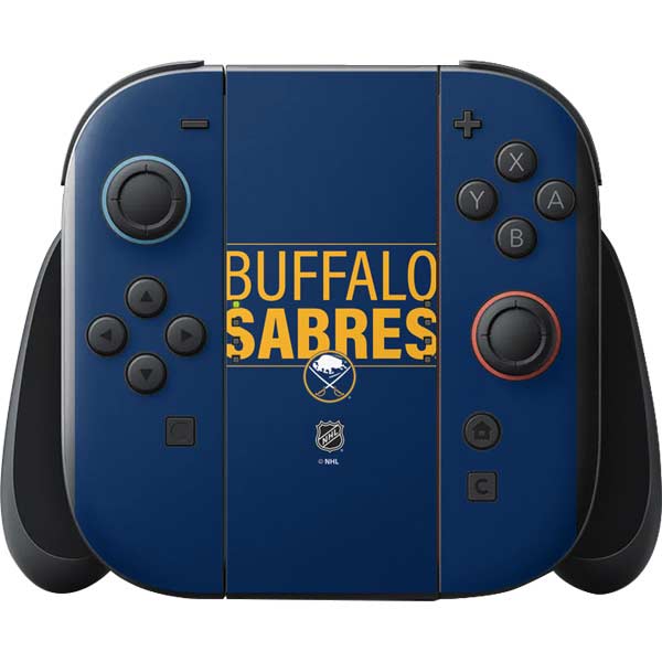 NHL Buffalo Sabres Lineup Nintendo Switch 2 (2025) with Joy-Con Skin